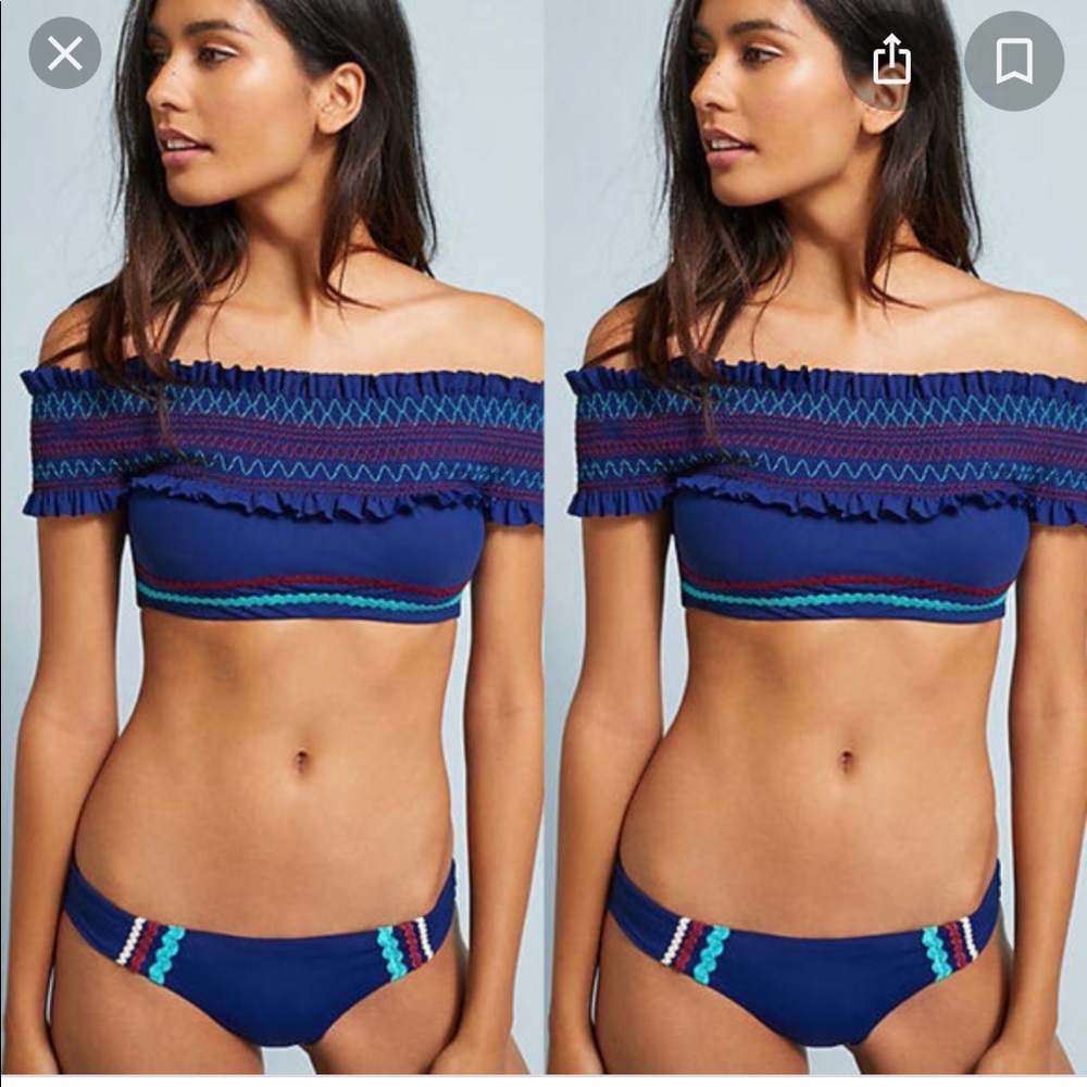 Red carter bikini! NWOT!Top size M + bottom size S